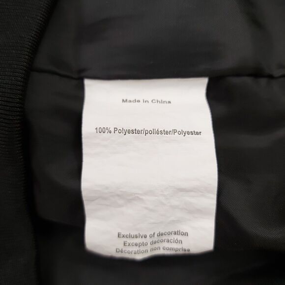 Augusta Sportswear Micro Poly Windshirt Mens Medium Black Water Resistant - Picture 12 of 12